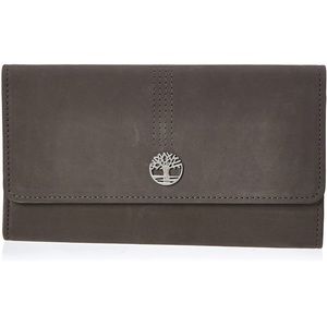 Timberland - Leather RFID Flap Wallet Clutch Organizer, Castlerock (Nubuck)